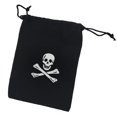 thumbnail image 1 of Bolsa de accesorios pirata Esqueleto Juguetes piratas de Halloween Bolsa de monedas de oro de plástico Accesorios, 1 of 6