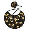 thumbnail image 2 of Cat Costumes, Innovative Adjustable Pumpkin Print Cat Dog Wizard Hat Cloak Set  For Photo Props, 2 of 8