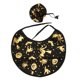 thumbnail image 1 of Disfraces de Halloween para gatos, conjunto de capa con sombrero de mago para perros y gatos, innovador y elegante, con estampado de murciélago y calabaza, 1 of 5