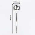 thumbnail image 2 of BalsaCircle 24 Silver 8" Heavy Duty Plastic Spoons Disposable Reception Catering, 2 of 7