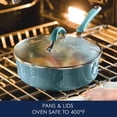 thumbnail image 2 of Batería de Cocina Rachael Ray Azul Aqua Porcelana Dura Antiadhesiva 12 Piezas, 2 of 7