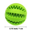 thumbnail image 4 of Pelota de juguete para perros de 2 piezas, pelota de juguete no tóxica resistente a las mordeduras para perros, cachorros y gatos, alimentador de golosinas para perros, pelota de limpieza de dien, 4 of 4