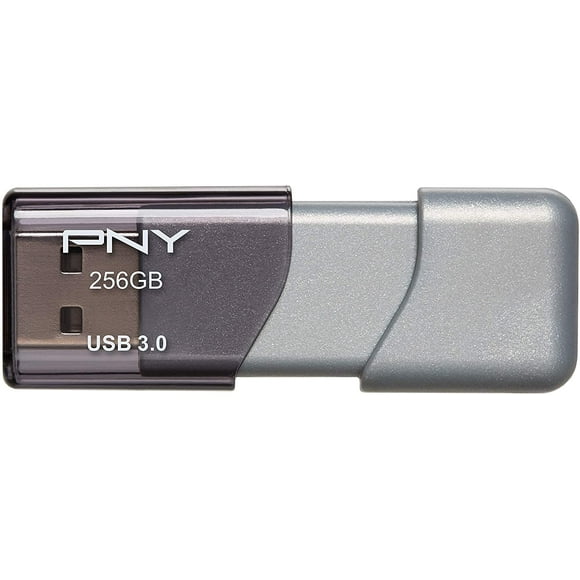 PNY Turbo 256GB USB 3.0 Flash Drive - Speeds Approximately 10X Faster Than USB 2.0 - P-FD256TBOP-GE