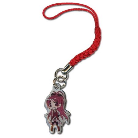 Cell Phone Charm - Puella Magi Madoka Magica - New Kyoko Metal ge17013