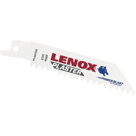 

Lenox-Lenox 4 In. 6 TPI Plaster Reciprocating Saw Blade (5-Pack)