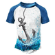 thumbnail image 5 of Camiseta retro europea y americana para hombre, camiseta de ciclismo holgada informal de manga corta con estampado 3D, camiseta deportiva para hombre, 5 of 5