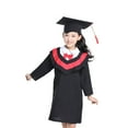 thumbnail image 1 of 1PC Kids Graduation Gown Stole and Tassel Set for Cosplay Photography Performance (Red, 150cm), 1 of 6
