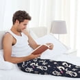 thumbnail image 5 of Honiee Cartoon Spaceship for men - a sleek fusion of Straight Pajama Pants, versatile Lounge Pants, and cozy Sleepwear, all rolled into one-Large, 5 of 6