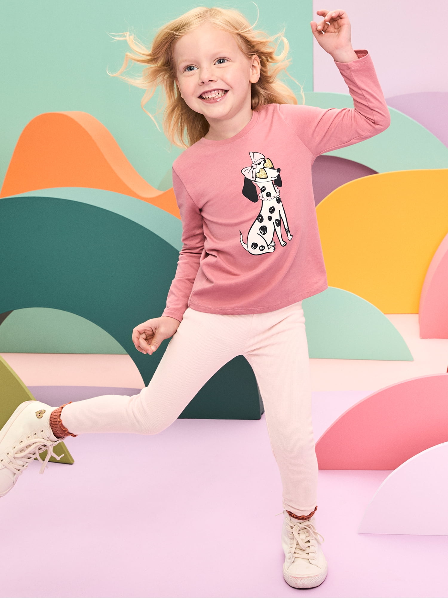 Garanimals Baby & Toddler Girls Leggings, Single & 3-Pack, Sizes 0-6T