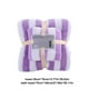 thumbnail image 3 of Juego de toallas de baño de terciopelo para adultos | Toallas de baño y faciales de 2 piezas, suaves y muy absorbentes | Poliéster de secado rápido | Verde, morado, azul, rosa y marrón, 3 of 8