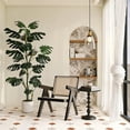 thumbnail image 2 of QinaQin Planta Monstera artificial con hojas realistas y maceta de cerámica, resistente a rayos UV, ideal para decoración de hogar u oficina en interior o exterior, 2 of 8