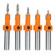 thumbnail image 1 of 5pcs Tornillos de avellanado Brocas para trabajar la madera Biselado Taladros de agujeros de madera Tomshoo  Broca, 1 of 2