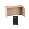 thumbnail image 4 of Almencla Pare-Vent Pliant pour Réchaud de Camping Randonnée Marron, 4 of 7