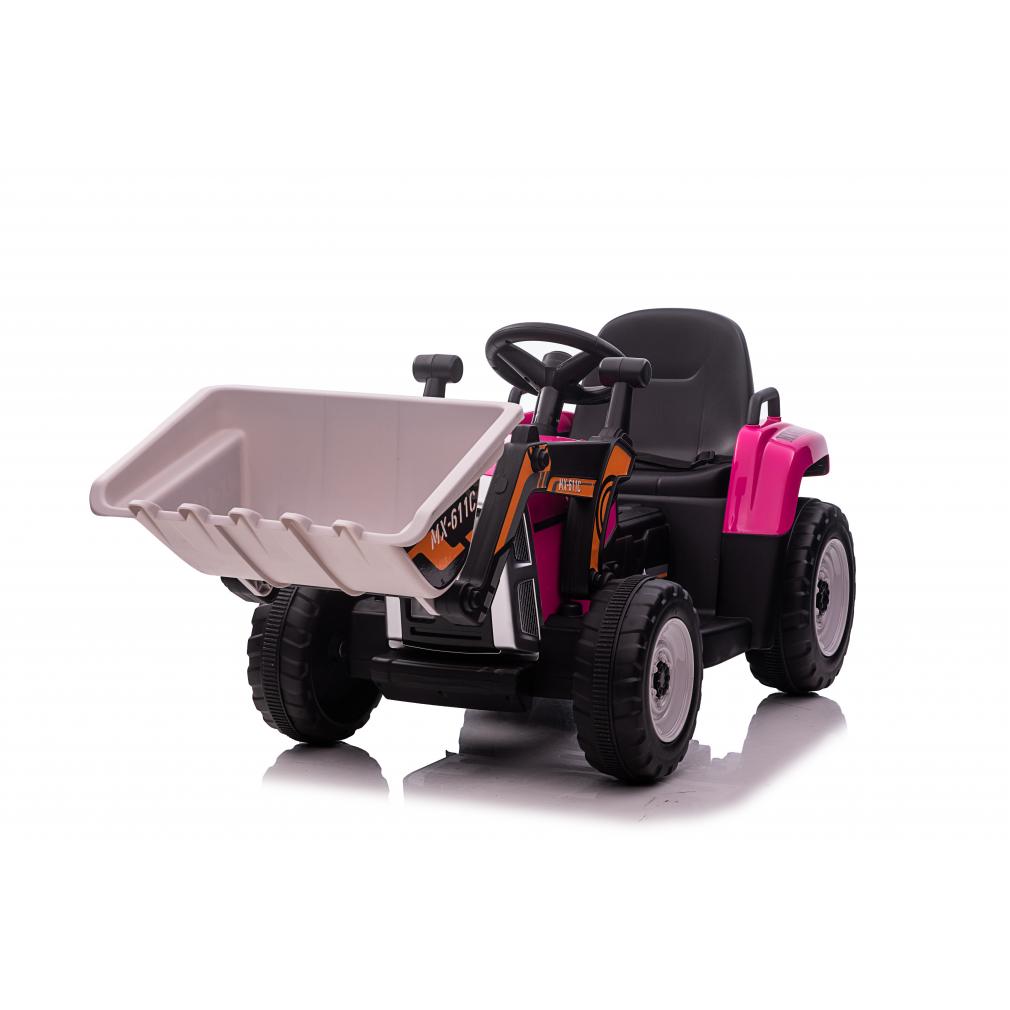 Kidlove 12V Kids Ride on Car, Excavator with Bucket and Remote Control