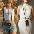 thumbnail image 5 of Crossbody Phone Case for iPhone 13 Pro Max, Adjustable and Removeable Shoulder Strap 47", 5 of 16