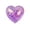Purple, variant on Aurora Heart Slow Rebound Stress Relief Tool Soft Glitter Filled Decompression Sensory Tool for Hand Exercise Adults Adults