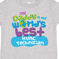 thumbnail image 4 of Inktastic Hvac Technician Daddy Boys or Girls Toddler T-Shirt, 4 of 5