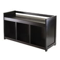 thumbnail image 3 of Winsome Addison 2-Pc Storage Bench & Seat Cushion, Espresso, 3 of 5