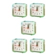 thumbnail image 1 of jesticaly Pointer Alarm Clock Decoration Bedside Table Clocks Travel School Kitchen Cooking Baking Work Timer Gift Home Decor Green 5Set, 1 of 6