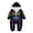 Baby, variant on GrmtClth Halloween Skeleton Onesie Family Long Sleeve Zip Front Hooded Bone Print Spooky Night Cosplay Jumpsuits L