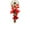 Red, variant on Vrorvz Christmas Jingle Bells Ornaments Christmas Tree Christmas Decorations Easy Hang From Ceilings Doorways Great Tree Home Yard Entryway Brings Holiday Gatherings 11.4In Red