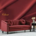 thumbnail image 2 of FUOROLA Mirando 2 Piece Living Room Set  Red, 2 of 5