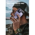 thumbnail image 6 of SupCase Unicorn Beetle Pro - Protective case for cell phone - rugged - MagSafe compatibility - polycarbonate, thermoplastic polyurethane (TPU) - deep purple - 6.7" - for Apple iPhone 14 Pro Max, 6 of 10