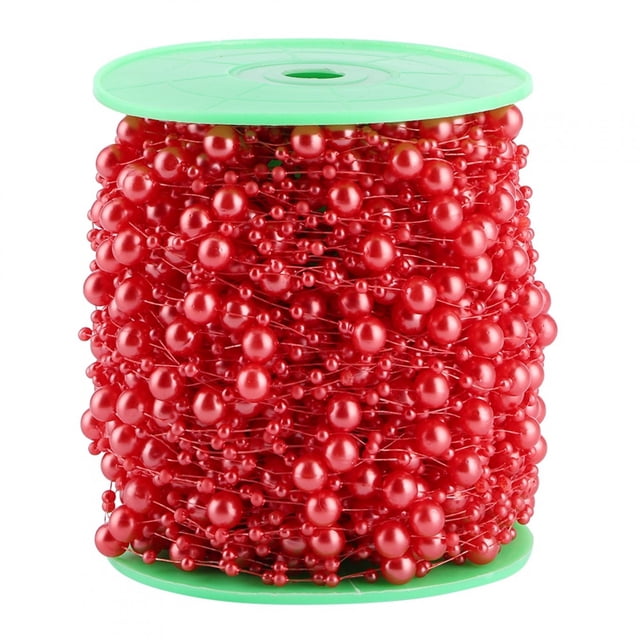 Faux Pearl Beads, Arbitrary Cropping Pearl Strands Safe And For DIY Bouquet For Clothes