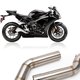 thumbnail image 3 of Adaptador De Tubo De Escape De Motocicleta De Acero Inoxidable Que Elimina El Tubo De Escape Medio De Motocicleta De Ruido Para Honda Cbr1000 2004-2007 Inevent VI007197-00, 3 of 7