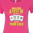 thumbnail image 4 of Inktastic Mahjong Women's T-Shirt, 4 of 5