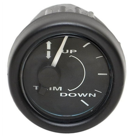 Faria Boat Trim Gauge GP7355A | Mercury 2 Inch Black
