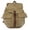 Khaki, variant on Vagarant Traveler *Clearance* 16" Classic Style Sport Canvas Backpack C06.BLK