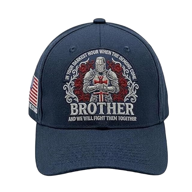 Bookk Brotherhood Of Cap Medieval Hat Adjustable Baseball Cap. For Veterans Brotherhood Groups