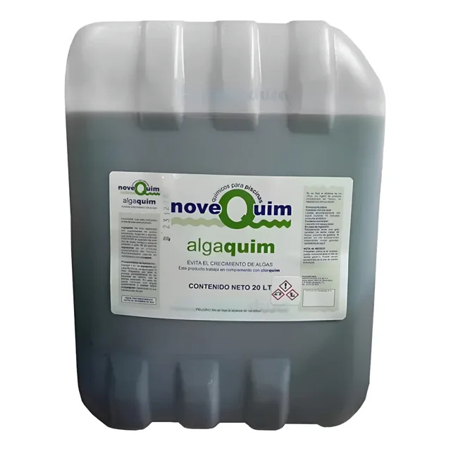 Desinfectante Alguicida para Albercas Algaquim 20 Litros Novequim