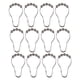 thumbnail image 1 of Ganchos de Acero inoxidable Toystoory para cortina de ducha juego de 12, 1 of 6
