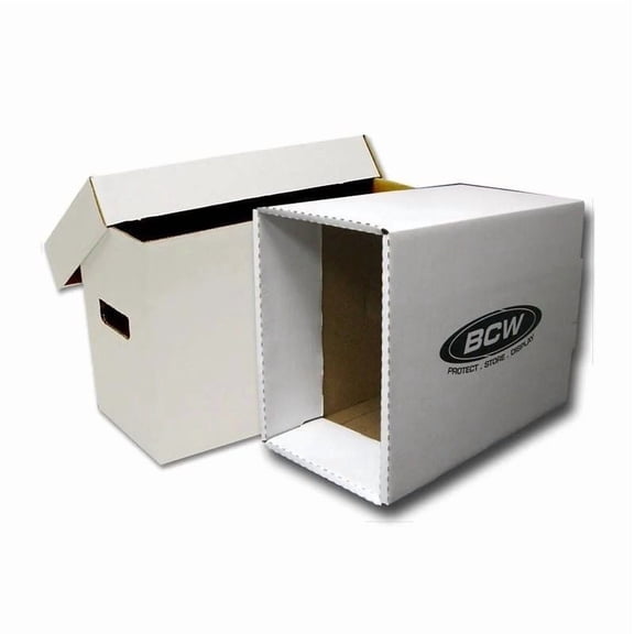 1 BCW Short Comic House and 1 BCW Short Comic Storage Box