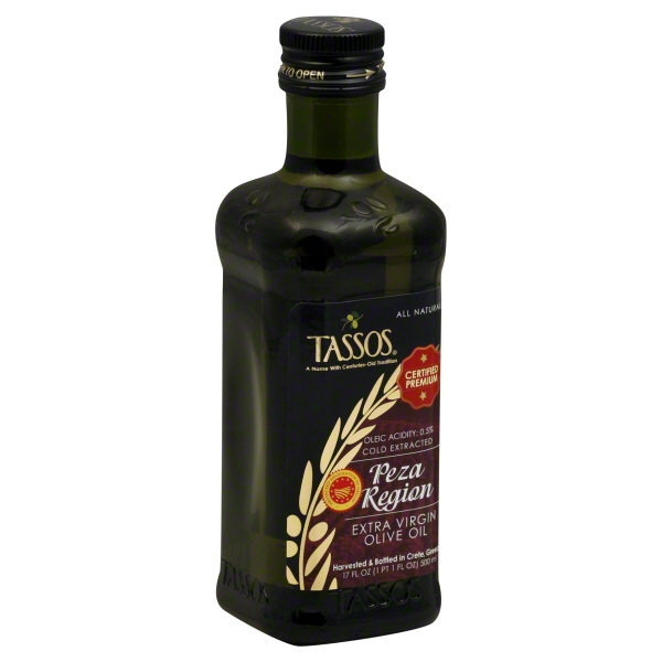 Tassos Peza Region Extra Virgin Olive Oil, 17 Fluid Ounce 6 per case