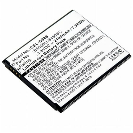 Dantona Cellular Battery - Dantona Industries CEL-G386 Replacement Cell Phone Battery for Samsung B450BC