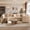 Beige, variant on XIZZI 127.2" Modular Sectional Sofa, 5-piece Oversized Cloud Couch with Plush Corduroy Deep Seat,L-Shaped Sectional Couch Modern Sofa with Removable Ottoman for Living Room,4 Seat,Gray