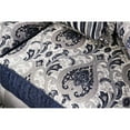 thumbnail image 4 of Furniture of America Ivy Traditional Sofa in Navy and Silver, 4 of 4