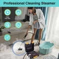 thumbnail image 6 of Steam Cleaner, 2500W High Pressure Handheld Steamer for Cleaning, Portable Steam Cleaner for Home Use, High Temperature Steamer Cleaner for Car Detailing, Kitchen, Bathroom, Black, 6 of 8