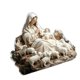 thumbnail image 1 of 2d Plano de Navidad Natividad Natividad Jesús Tabla de Nacimiento Firma Multifuncional Impermeable, 1 of 9