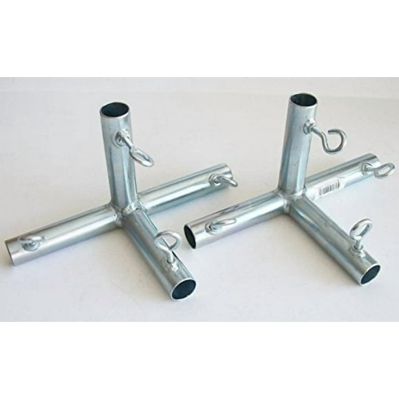 Golden Valley Tools & Tarps 2pc ~ 1" Flat 4 Way Edge Canopy Fitting/Batting CAGE Fitting (F4B) C
