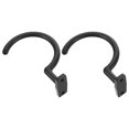 thumbnail image 3 of Miangastore 2pcs Snooker Billiard Cue Hooks Pool Table Accessories Pool Cue Hanger Pool Cue Storage Hanger Pool Rack Holder Under Table Hook, 3 of 9