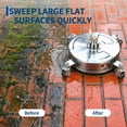 thumbnail image 7 of Garvee 16.5" Pressure Washer Surface Cleaner, Stainless Steel Pressure Washer Attachment with Extension Wands for Driveway Patio Concrete Cleaning, 7 of 7