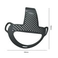 thumbnail image 3 of Yibooy TPU Head Strap Pad Comfortable Headset Strap Pad for Meta Quest 3 (Black), 3 of 9