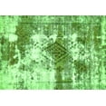 thumbnail image 1 of Ahgly Company Indoor Rectangle Abstract Green Modern Area Rugs, 7' x 9', 1 of 4