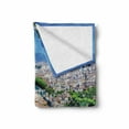 thumbnail image 2 of European Soft Flannel Fleece Throw Blanket, Saint Peter's Square in Rome Italian Mediterranean Europe Citscape Urban Print, Cozy Plush for Indoor and Outdoor Use, 60" x 80", Multicolor, by Ambesonne, 2 of 6