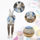 thumbnail image 4 of Centros de mesa de Pascua, adornos de primavera para el hogar, base de madera, diseño de dos niveles, plegables y portátiles, para dormitorio, decoración de Pascua, decoración de mesa de, 4 of 8