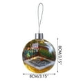 thumbnail image 2 of Lekihaqq Sports Balls Christmas Ornaments, Sports Ornaments for Tree, Basketball Football Tennis Baseball Holiday Decorations, Shatterproof Acrylic Sports Theme Ornaments for Xmas Gifts, 2 of 6